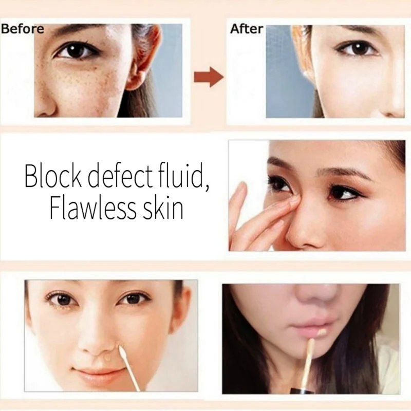 Face Makeup Liquid Concealer Hidden Pores Base Brighten Moist Matte Primer Foundation Waterproof Make Up Base Cosmetic Concealer Face Makeup Liquid Concealer Hidden Pores Base Brighten Moist Matte Primer Foundation Waterproof Make Up Base Cosmetic Concealer