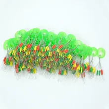 570 шт./упак., красочные рыболовные снасти в виде бобов, лучшая эластичная мягкая резина, размер Маленький Средний Большой
