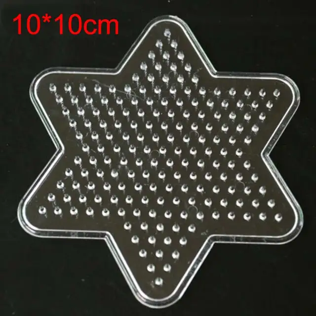 New Large Pegboards for Perler Bead Clear Square Design Board Template