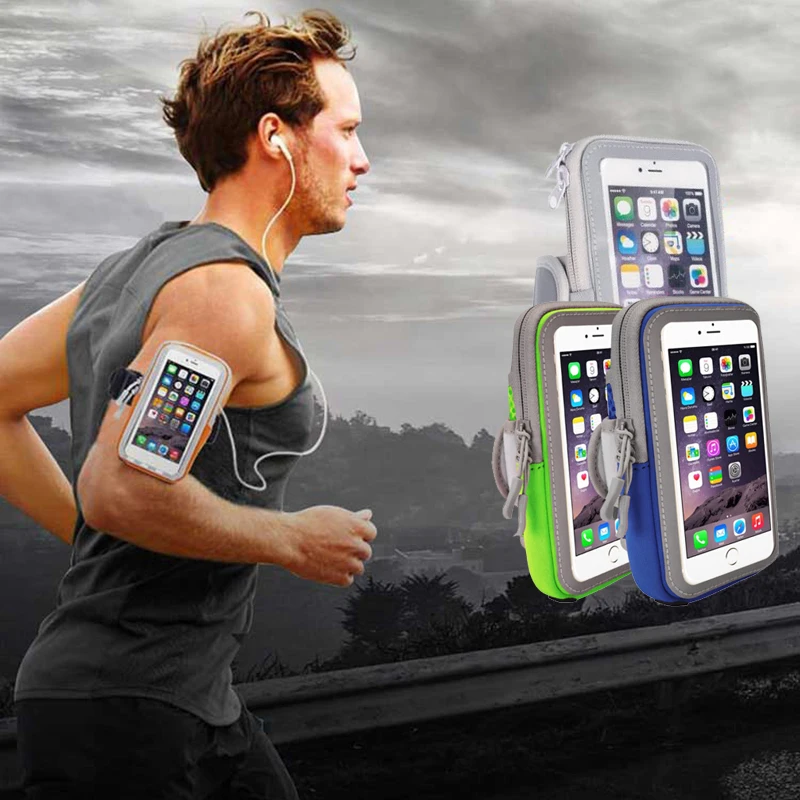 

Sports goods armband armband mobile phone bag for iPhone 7 iphone 6 6s 7 mobile phone bag with universal running arm band