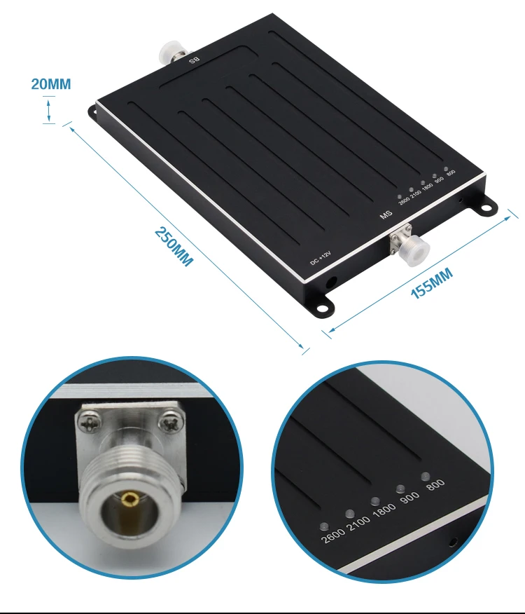 Пять руля группа для 800 + 900 1800 2100 2600 2G GSM 3g UMTS 4G LTE Band 20/8/7/3/1 сотовый телефон сигнала