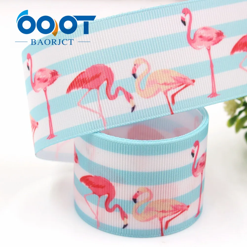 

566,1-1/2"(38mm) Grosgrain Ribbon bird Printed Tape 10y DIY Head Accessoris Wrapping Decorative Holiday Decorations