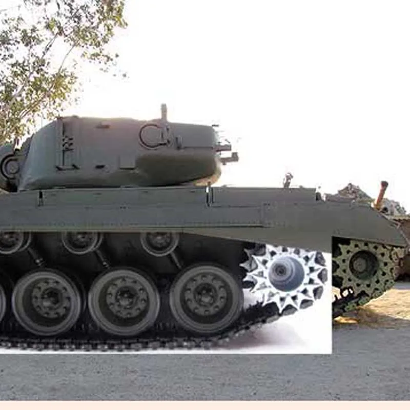 Металлические звёздочки с кольцами для Henglong 3838 1 1/16 1:16 США M26|tank track|metal sprocketsmetal tracks