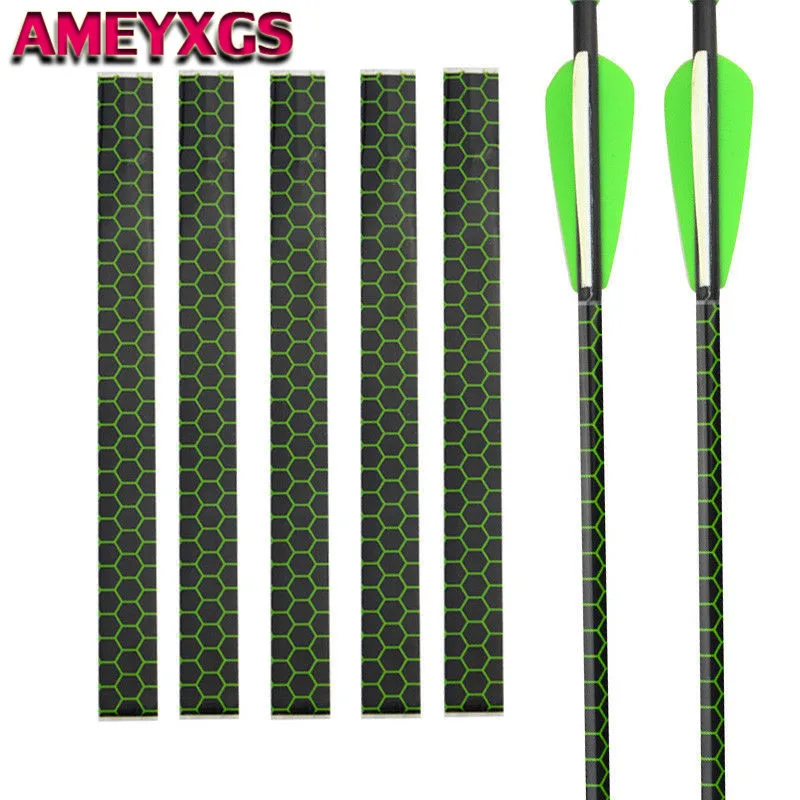 Buy 15pcs 7.7x0.8" Archery Arrow Wraps Heat Shrinkable