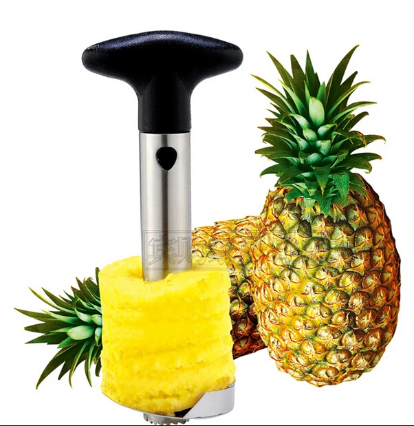 Stainless steel pineapple slicer knife cut tools pineapple fruit