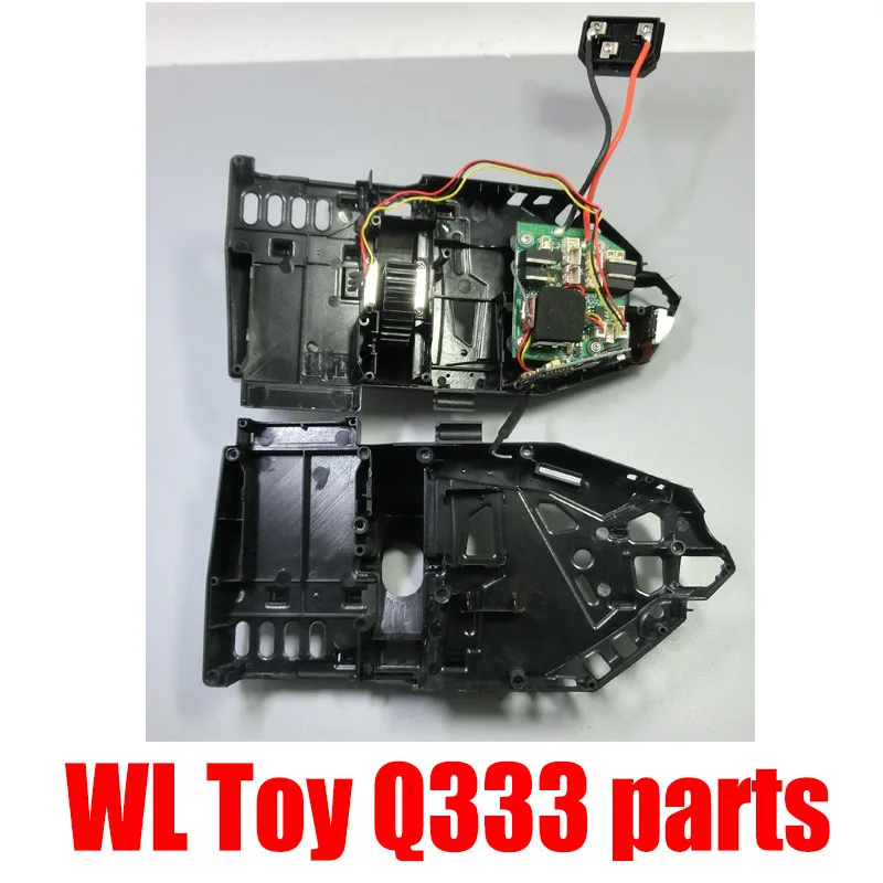 

Wltoys Q333 RC Drone Parts WL Q333-A Q333-B Q333-C Original Machine Head Receiver Board Camera Steering Gear With Screw Gear box