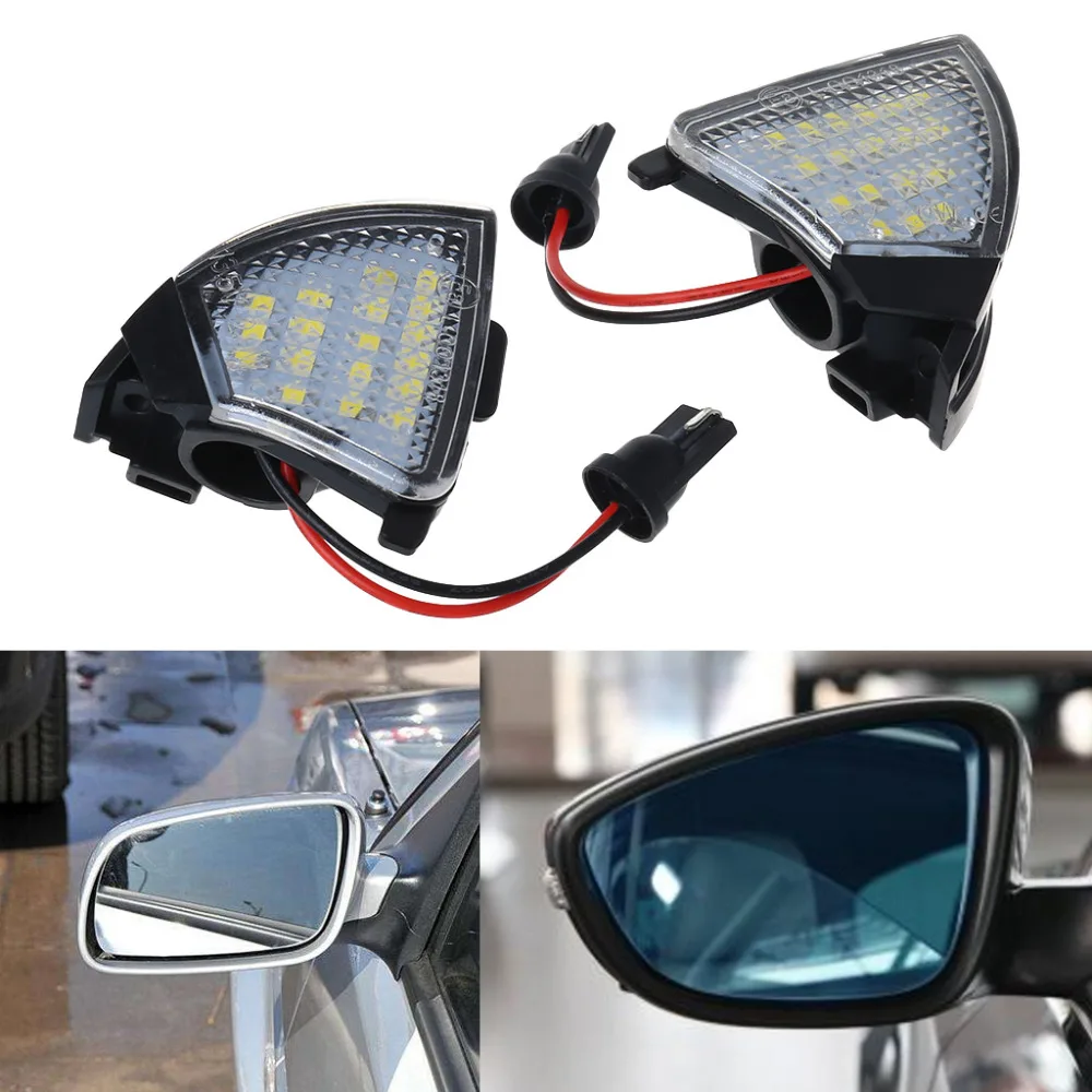 

2x Error Free 18 LED Side Mirror Puddle Light For Vw Golf 5 Mk5 MkV Passat Jetta Eos