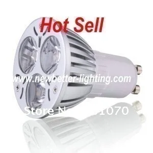 Free shipping High power 3W LED Spotlight gu10 Hot sales CE RoHS SAA approved | Лампы и освещение