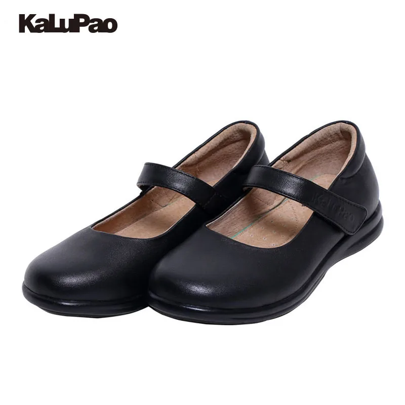 little girls black flats