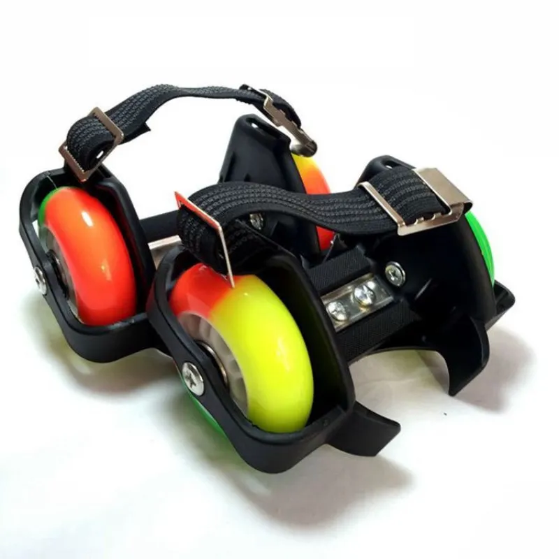 جديد الأطفال الأسطوانة أحذية التزلج الرجال والنساء الأحذية عجلة عجلة مزدوجة الأطفال الأطفال الأحذية وحيد رمز فتاة الأحذية