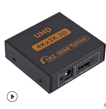 4 K Ультра HD перфоратор 1x2 1 в 4 Выход HDMI разветвитель Versterker HDCP двойной Дисплей Voor HDTV DVD PS3 Xbox 1 в 2 из Разделитель с мультимедийным интерфейсом высокой четкости - Цвет: US Type