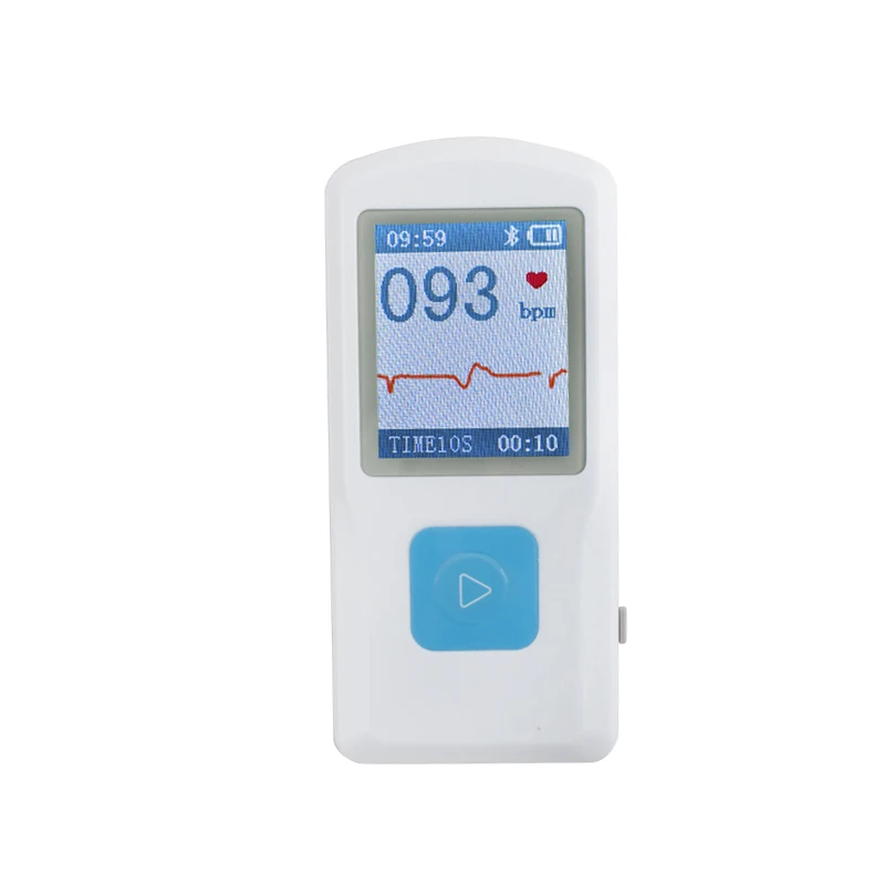 PM10 Портативный ЭКГ машина Heart Beat Мониторы, USB, Bluetooth, ЖК-дисплей 600051