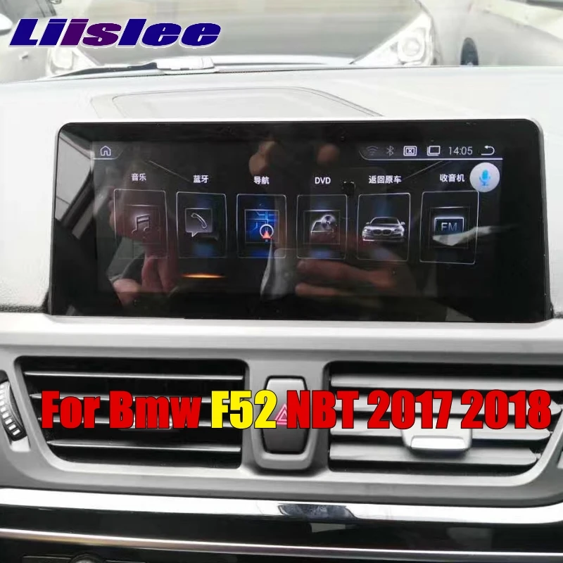 For BMW 1 Series F52 2017 2018 NBT LiisLee Car Multimedia GPS Audio Hi-Fi Radio Stereo Original Style For NBT Navigation NAVI 1