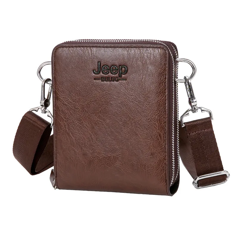 

040419 new hot man small zipper purse male mini messenger bag