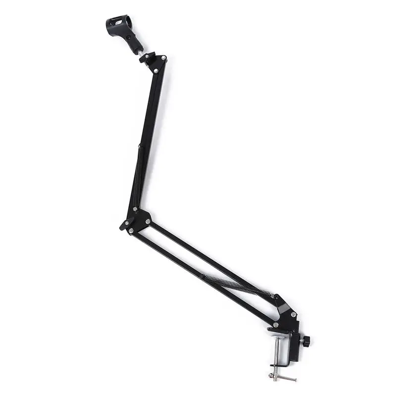 Broadcast Studio miniphone Mic Suspension Boom Scissor Arm Stand Recording