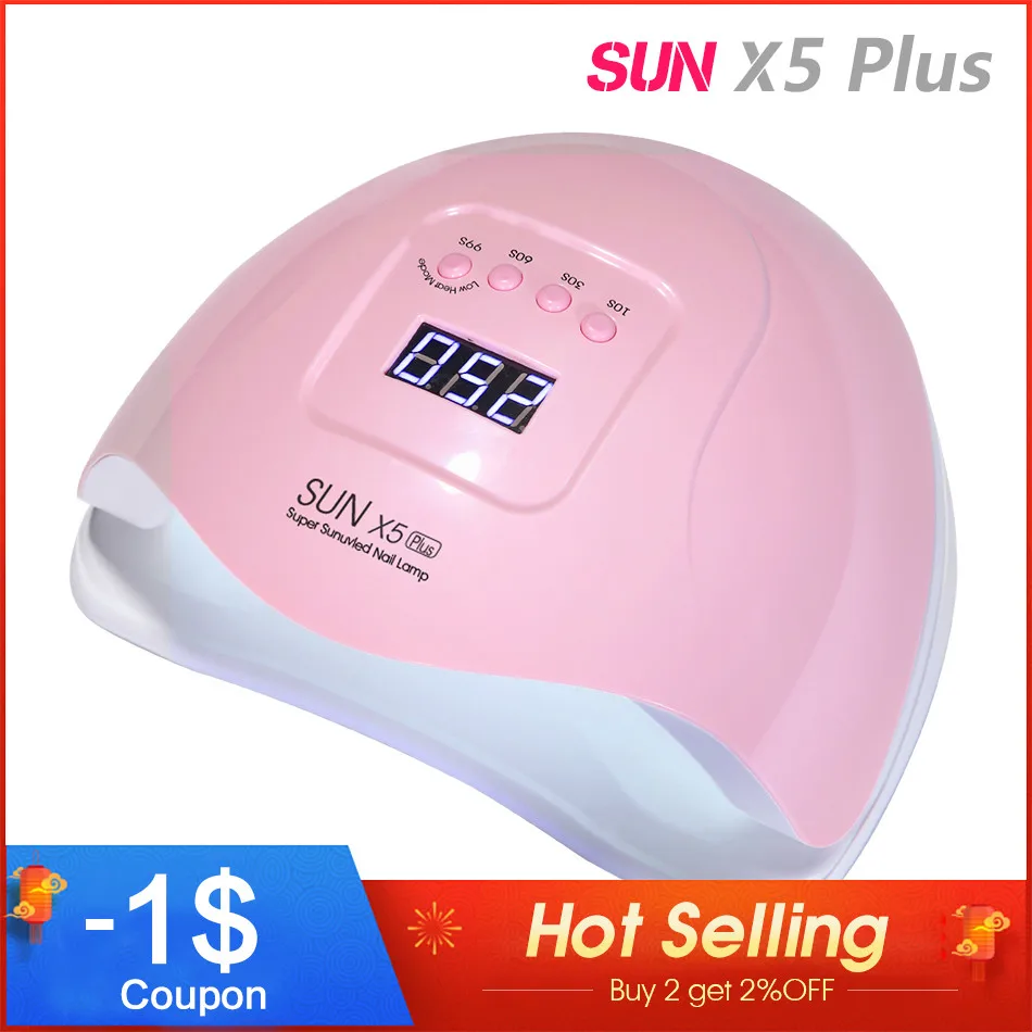

80W SUN X5 LED Nail Lamp Gel Polish Dryer Nail Uv LED Lamp Nail Machine Curing Manicure Tool Auto Sensor Lamp For Nails