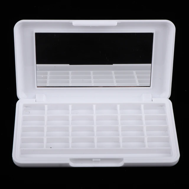 Portable Empty Makeup Palette 24Grids Powder Makeup Container Palettes