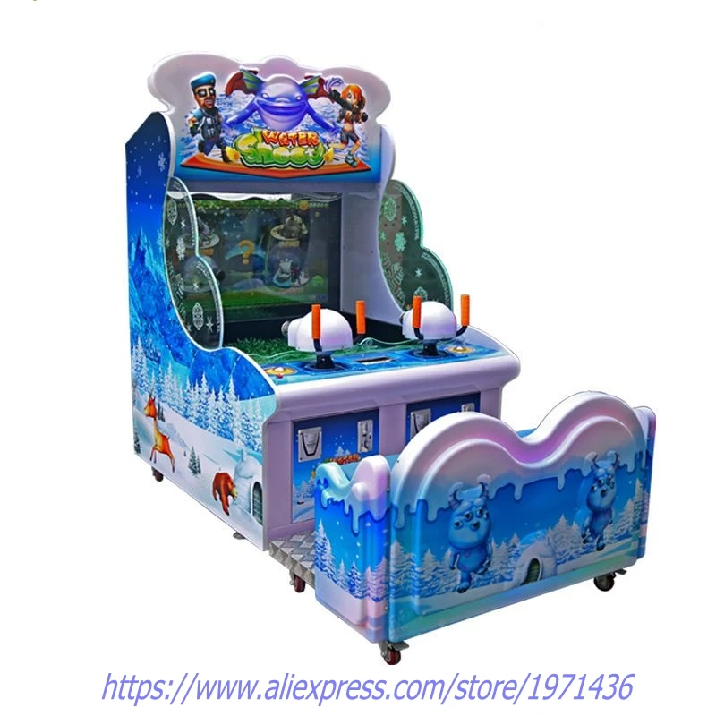 2 игрока родители и дети монетный симулятор аркадная игра машина водяной