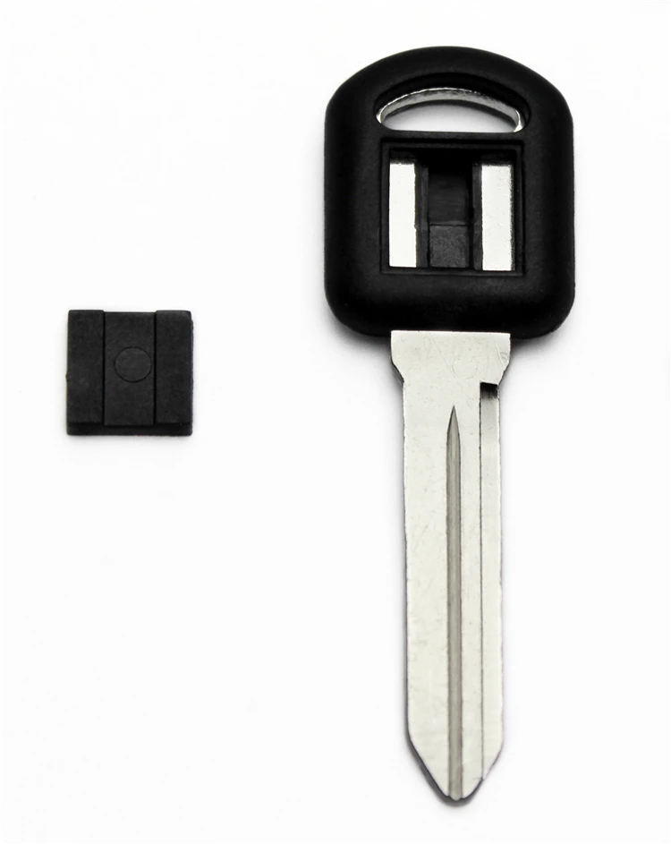 2pcs Replacement Key Shell New Ignition Key Uncut Blade Blank Case