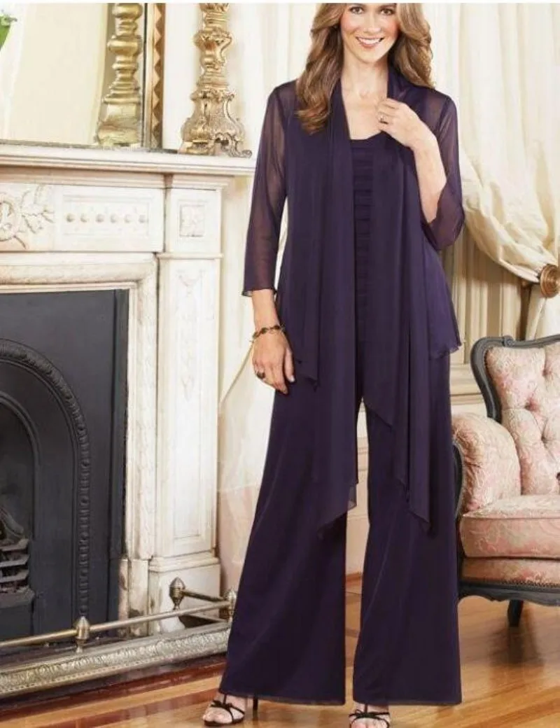 summer mother of the bride pant suits