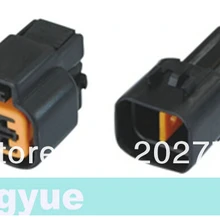 Longyue 2 комплекта Универсальный 4 контактный датчик кислорода женской и мужской водонепроницаемый ремонт разъем Набор исследовательский клиентский