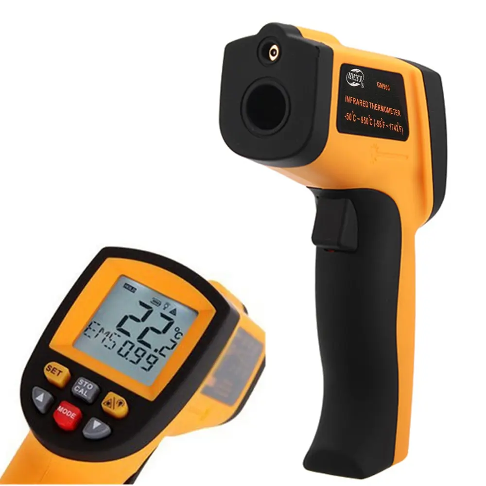 

GM900 Digital Infrared Thermometer Temperature Meter Non-contact LCD Gun Style Handheld Pyrometer