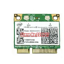 Для intel 6250anx fru: 60y3195 t420t410x201 Беспроводная Сеть мини pcie половина карты для lenovo Thinkpad