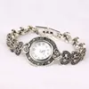 New 2022 Fashion Designer Promotion Tibetan Silver + Bangles + 26% Crystal Bracelet Wristwatch For Women ► Photo 3/6