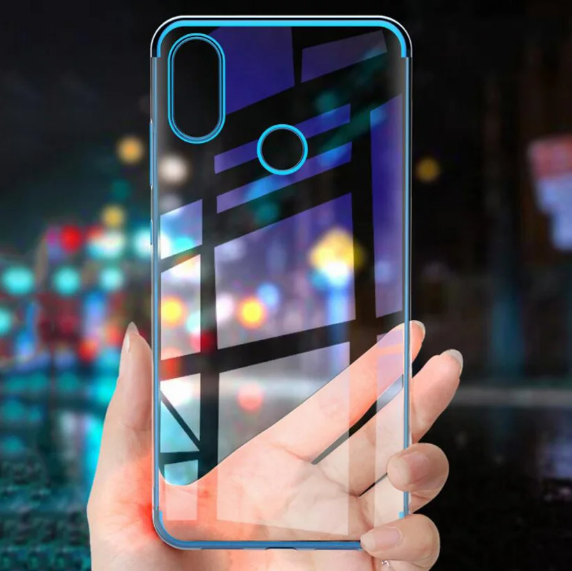 

Soft Case For Xiaomi Redmi Note 5 Cases Silicone Plated Transparent Fundas For Xiaomi Redmi Note 5 Pro Redmi Note 5 Global Cover