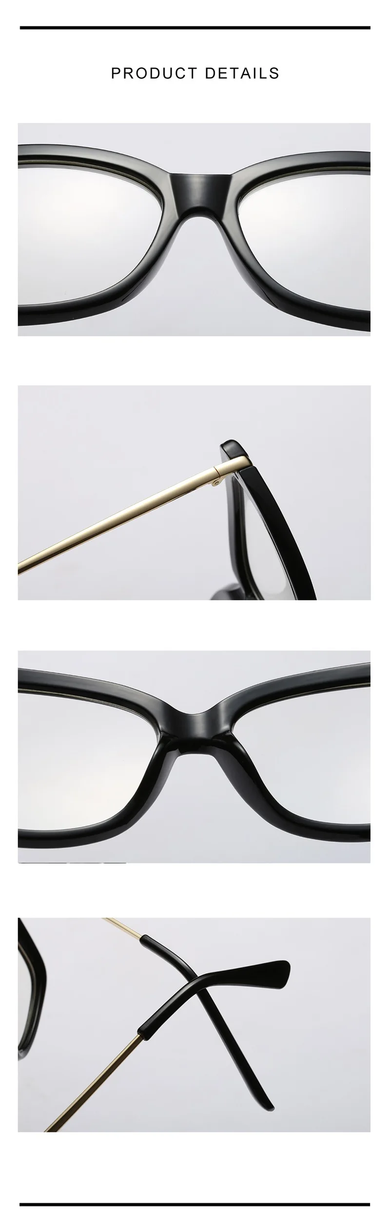 Оправа для очков, женские очки, компьютерная близорукость, оптические для женщин, винтажные женские очки, прозрачные линзы, оправа для очков RS467