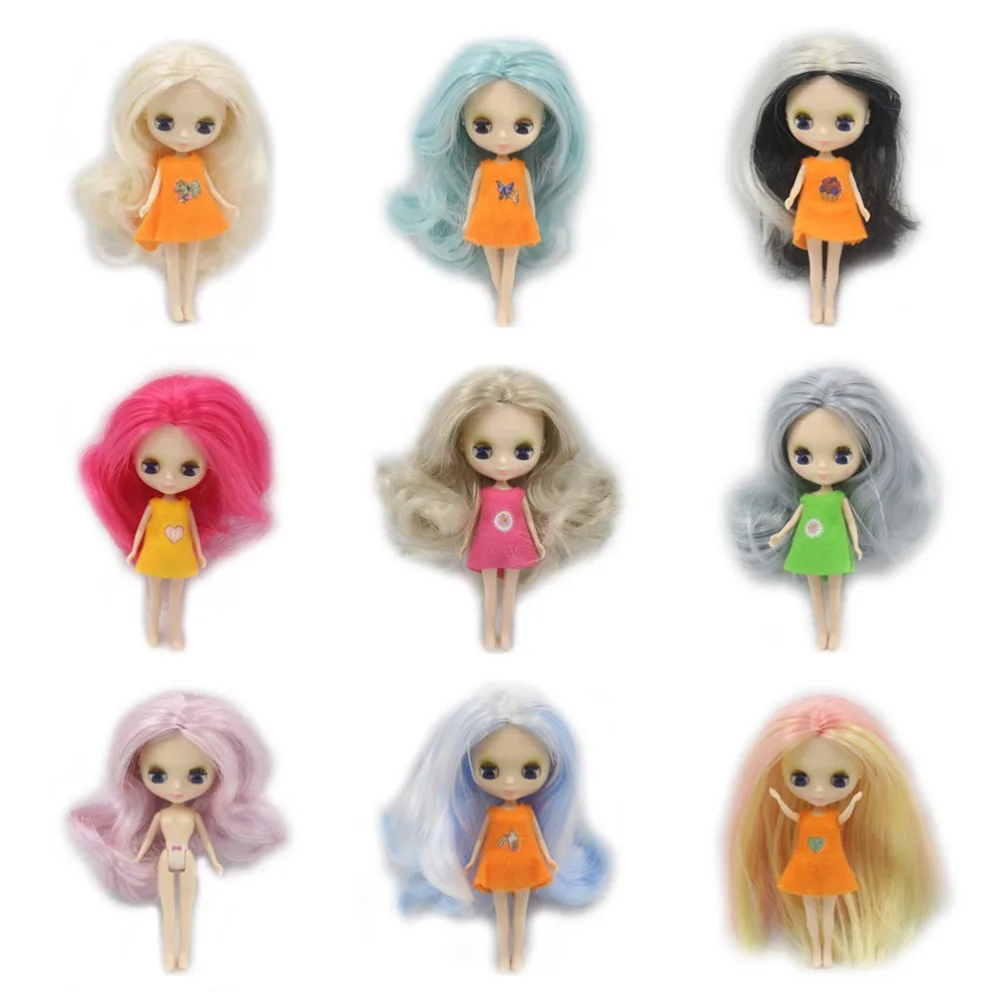 Icy Dbs Mini Blyth Doll 24 Kinds Of Style Clothes Random Petite Bjd Blythe Doll Mini Blythe Dolldoll Style Aliexpress
