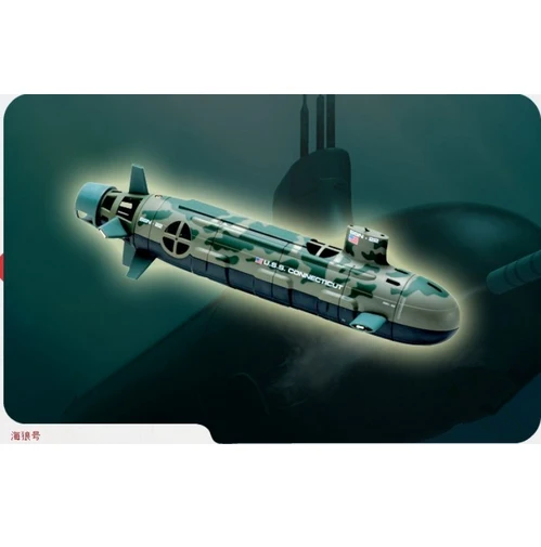 US $152.00 educational RC toys rc submarine 1300011 38CM large 6CH remote control boat electric boat toy remote control toy model gift