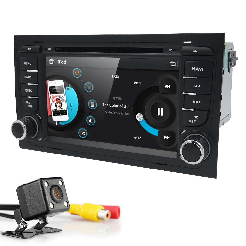 

7" Car DVD Player for Audi A4 S4 B6 B7 RS4 8E 8H 8F B9 2002 2003 2004 2005 2006 2007 Seat Exeo AutoRadio Multimedia SWC BT 3G