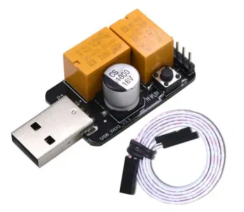 

2018 Hot Sale USB Watchdog Card Module Timer One Buttoon Boot Blue Screen Restart For Computer PC Mining Miner Games