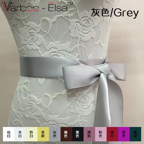 Высокое качество; для свадьбы ремень свадебные пояса Кристалл бисера реальное изображение Свадебные Ремни для свадьбы Вечеринка Лидер продаж - Цвет: Серый