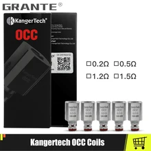 Original Kangertech OCC Coils Kanger OCC Coils For Kangertech Subtank Mini Subtank Nano Atomizer Vaporizer Coils E Cigarettes Original Kangertech OCC Coils Kanger OCC Coils For Kangertech Subtank Mini Subtank Nano Atomizer Vaporizer Coils E Cigarettes