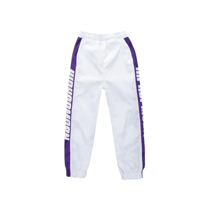 White Pants Куртка для мальчиков и девочек топы, спортивные штаны, спортивный костюм танцевальные костюмы в стиле хип-хоп, одежда для подростков 10, 12, 14, 16, 18 лет - Цвет: White Pants