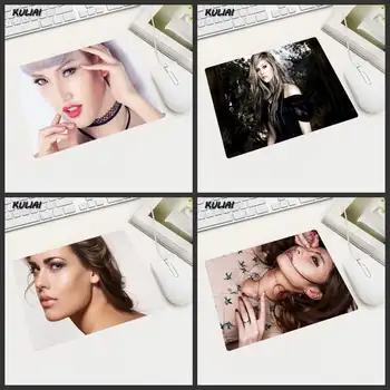 

XGZ Beautiful Model Girl Comfort Game Mouse Pad Rubber Mat Size 25X29 Cm 25X20cm 22X18cm Easy To Carry To Decorate Your Desk