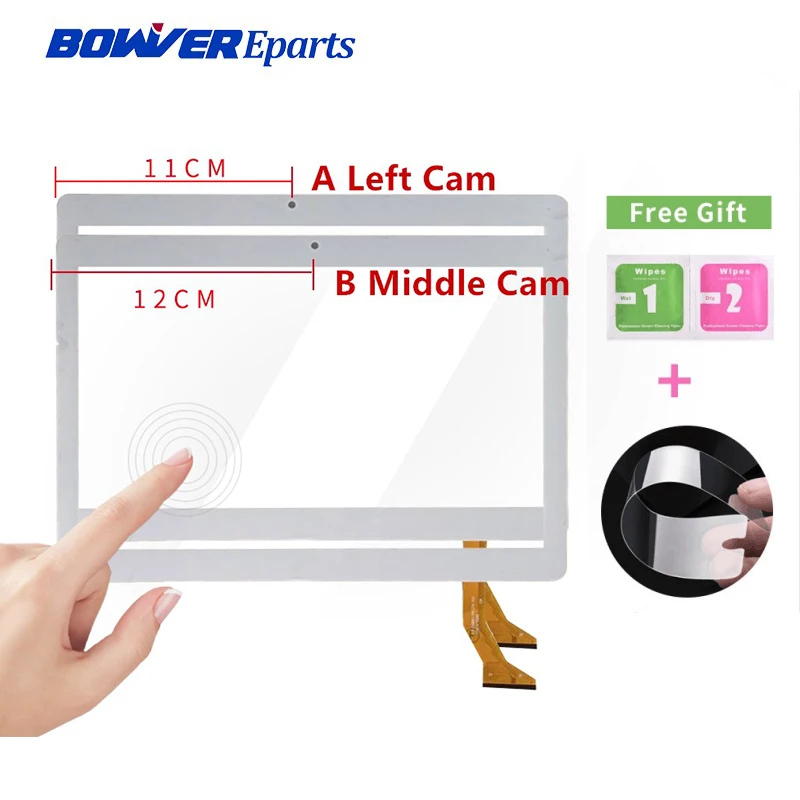 

A+ New For 10.1'' inch Teclast 98 Octa Core M1E8 Touch Screen Digitizer Sensor Replacement Parts Random code