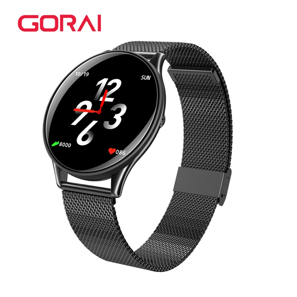 

Goral SN58 Smart watch Tempered glass Activity Fitness tracker IP68 waterproof Heart rate monitor Sports Men women Smart band