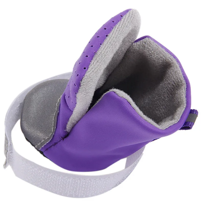 5 Sizes Anti-slip Shoes for Dogs Cats 4PcsSet Reflective Dog Boots Summer Dog Rain Shoes Puppy Sneakers Pet Supplies 40DC26 (2)