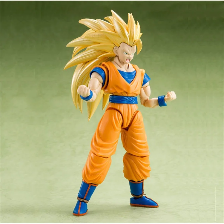 Гандам 1/8 модель Dragon Ball Z Sun Goku супер сайян 3 Freedom detery Armor Unchained мобильный костюм детские игрушки с держателем