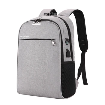 

JHD-Anti Theft Men Laptop Backpacks Waterproof Usb Charging Backpack Male Business Travel Bag Leisure Bag
