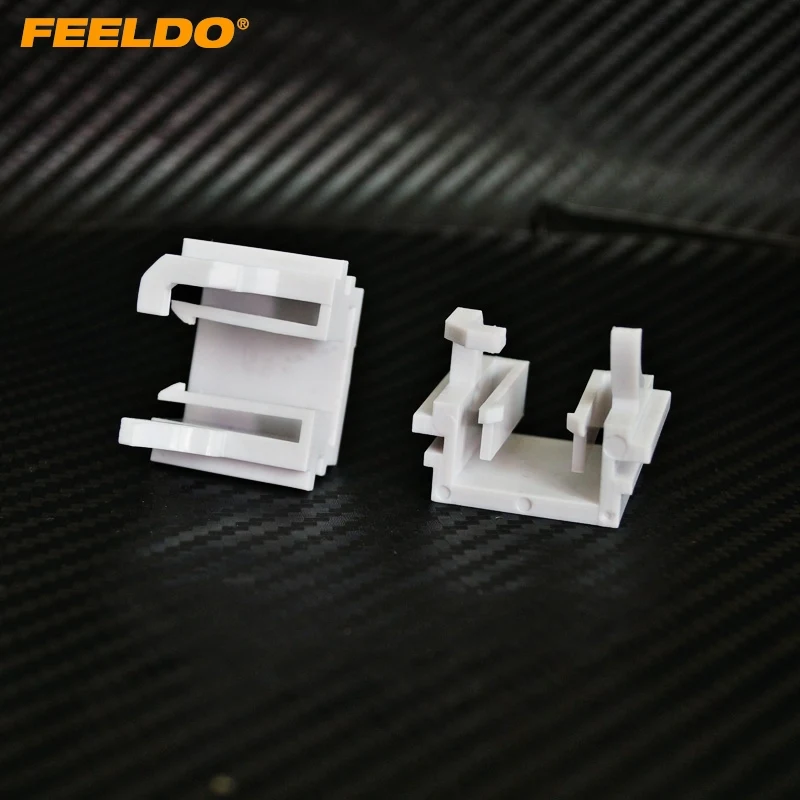 FEELDO 2pcs H1 HID Ксеноновые лампы для установки дальнего света адаптер гнезда Ford Focus(2008