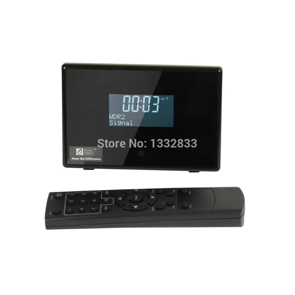 Ocean Digital WR-50CD Internetradio - WLAN, DAB+, Bluetooth, CD Player Hi-Fi Tuner