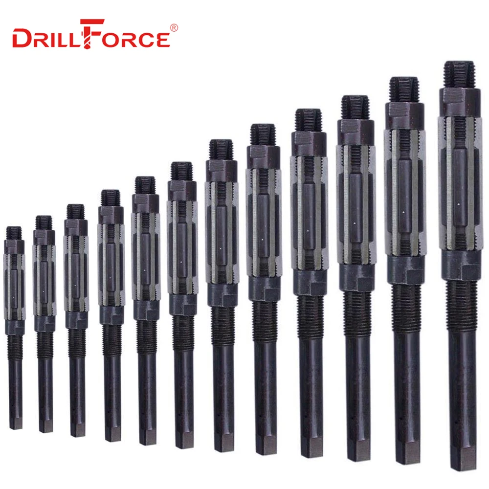 1PC Adjustable Hand Reamer HSS Size Range Alloy Steel Reamer Hand