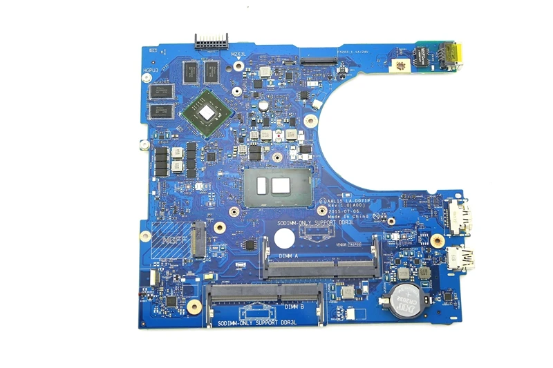 price cut CN-0YVT1C 0YVT1C YVT1C 100% Working Laptop Motherboard AAL15 LA-D071P w/ i7-6500U CPU & R5 M335 4G
