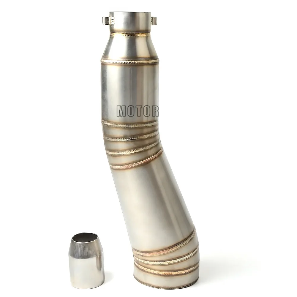 Universal tubo de Escape 51mm de Escape de la motocicleta silenciador tubo de Escape cola de acero inoxidable para Honda Hornet CB1000R CB 919 de 900 1300