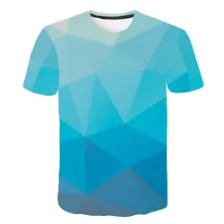 3d футболка Argyle Цвет блоки принт Для мужчин Для женщин футболки летняя мужская, с коротким рукавом Нижнее белье Азиатский размер S-6XL