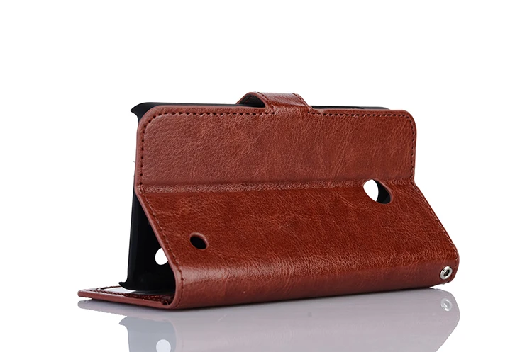 For Nokia Microsoft Lumia 630 N630 Leather Case Vintage